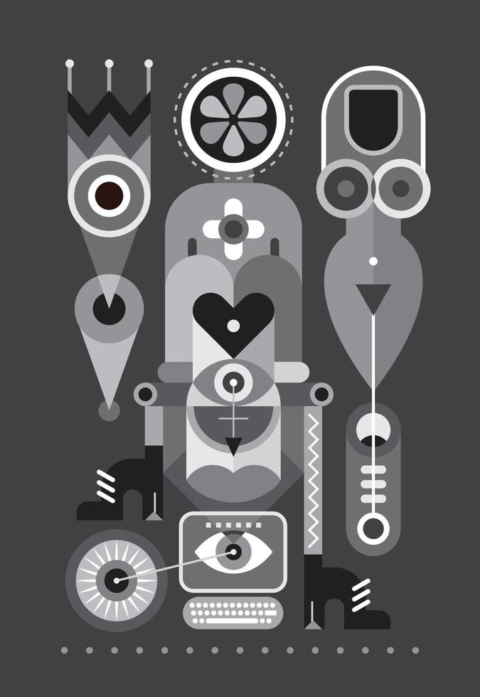 Abstract Art vector illustration