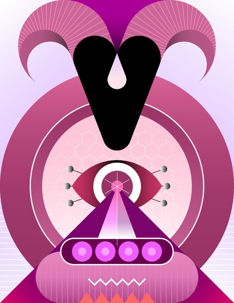 Capricorn Zodiac Sign vector