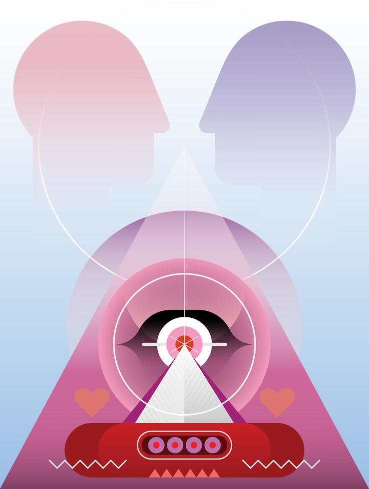 Ilustración de vector de Géminis