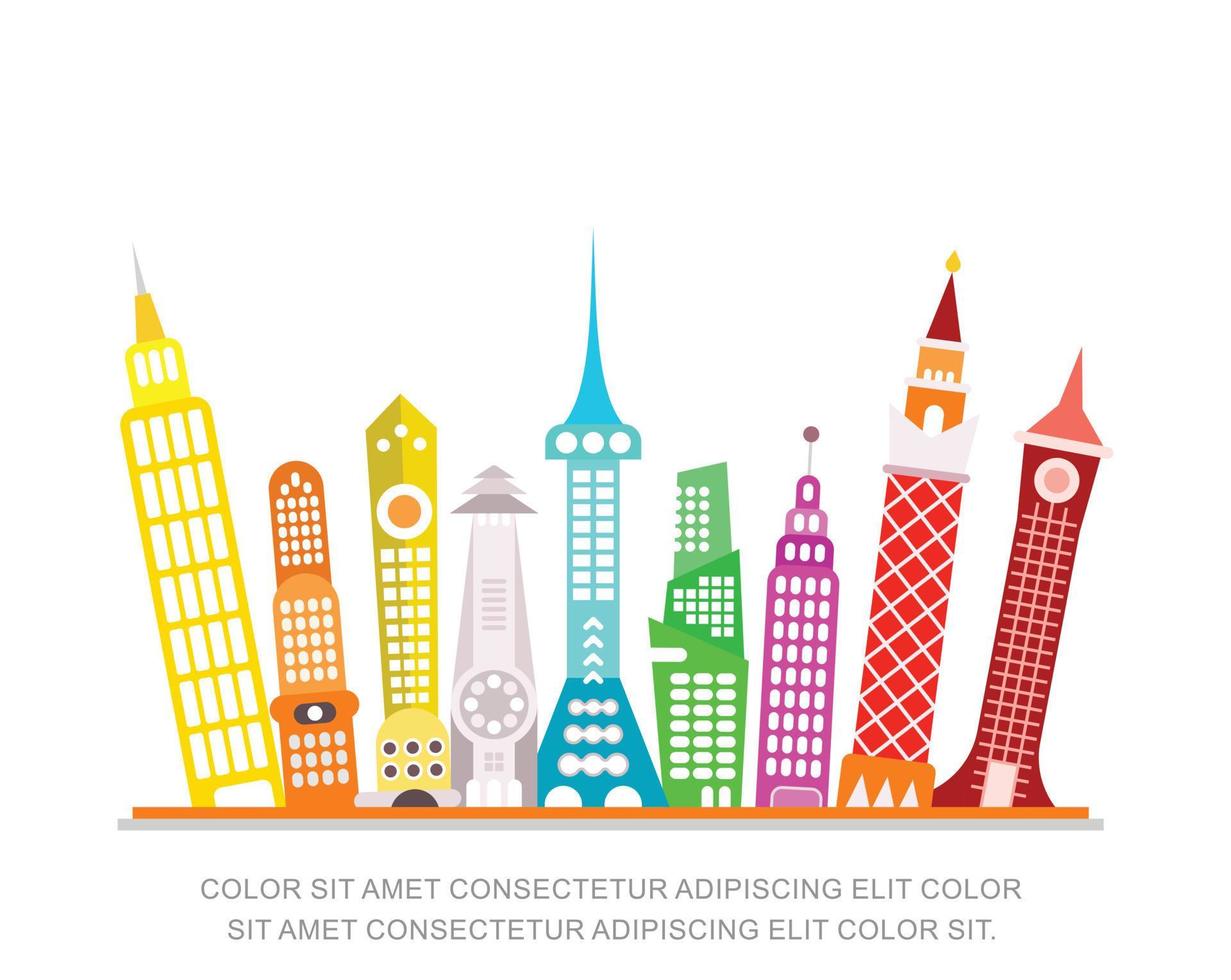 Modern City Vector Illustration