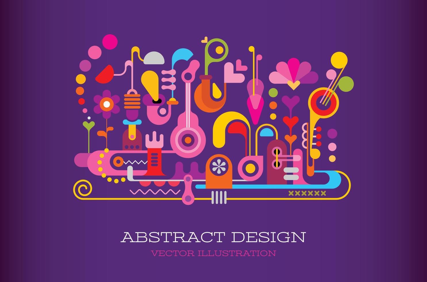 Abstract Design vector background