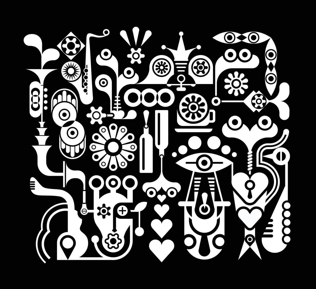 Abstract Art Design vector