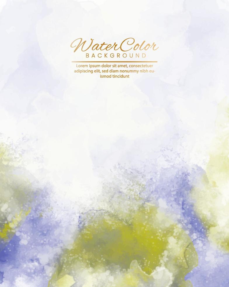 abstract watercolor textured background. Design for your date, postcard, banner, logo. vector