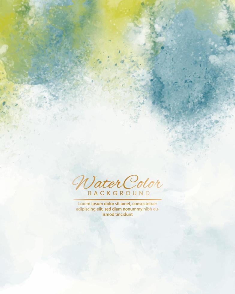 abstract watercolor textured background. Design for your date, postcard, banner, logo. vector