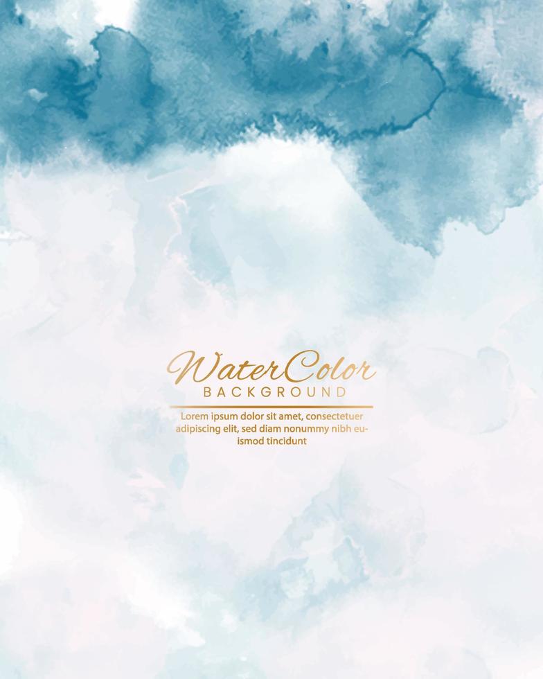 abstract watercolor textured background. Design for your date, postcard, banner, logo. vector