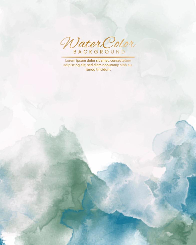 abstract watercolor textured background. Design for your date, postcard, banner, logo. vector