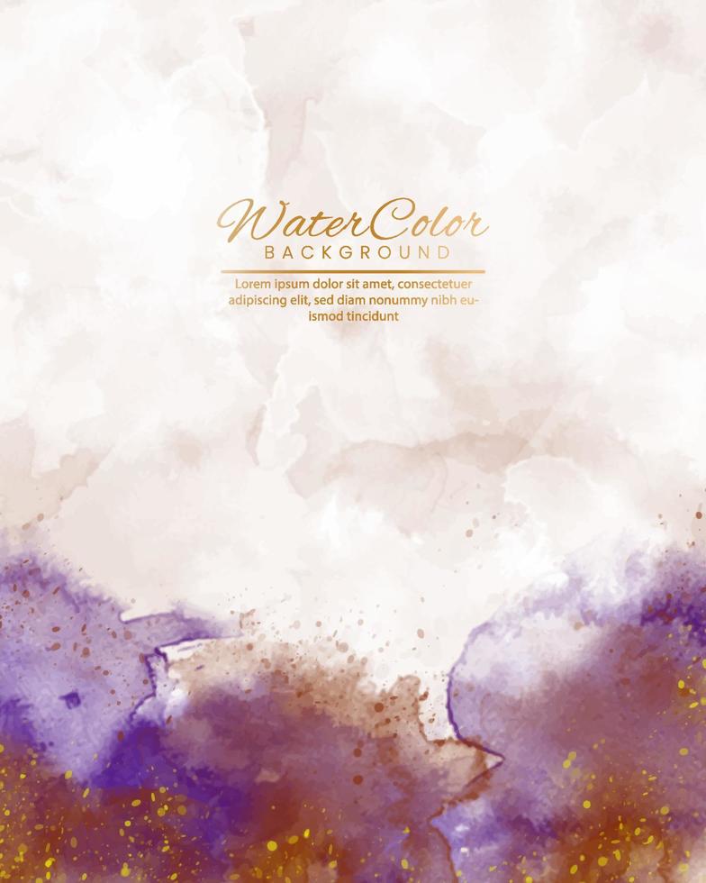 abstract watercolor textured background. Design for your date, postcard, banner, logo. vector