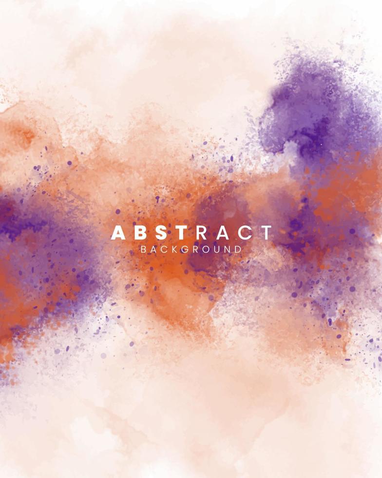 abstract watercolor textured background. Design for your date, postcard, banner, logo. vector