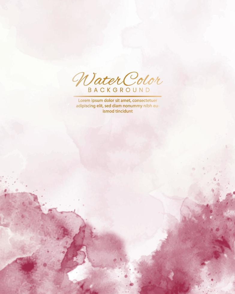 abstract watercolor textured background. Design for your date, postcard, banner, logo. vector