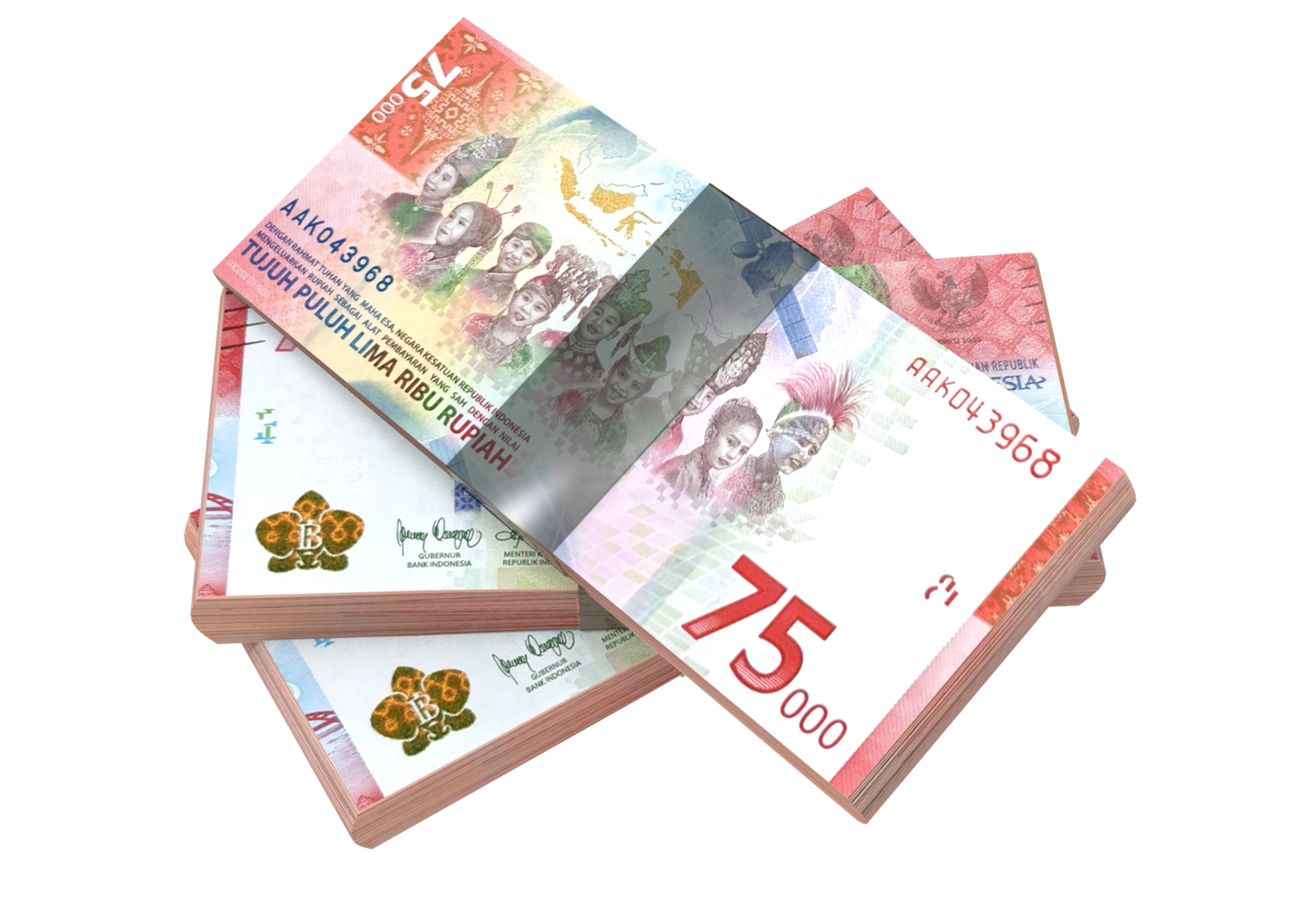 monnaie roupie indonésienne png