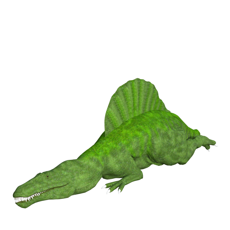 personagem de dinossauro 3d png