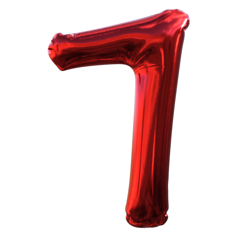 3d balloon letters and numbers png