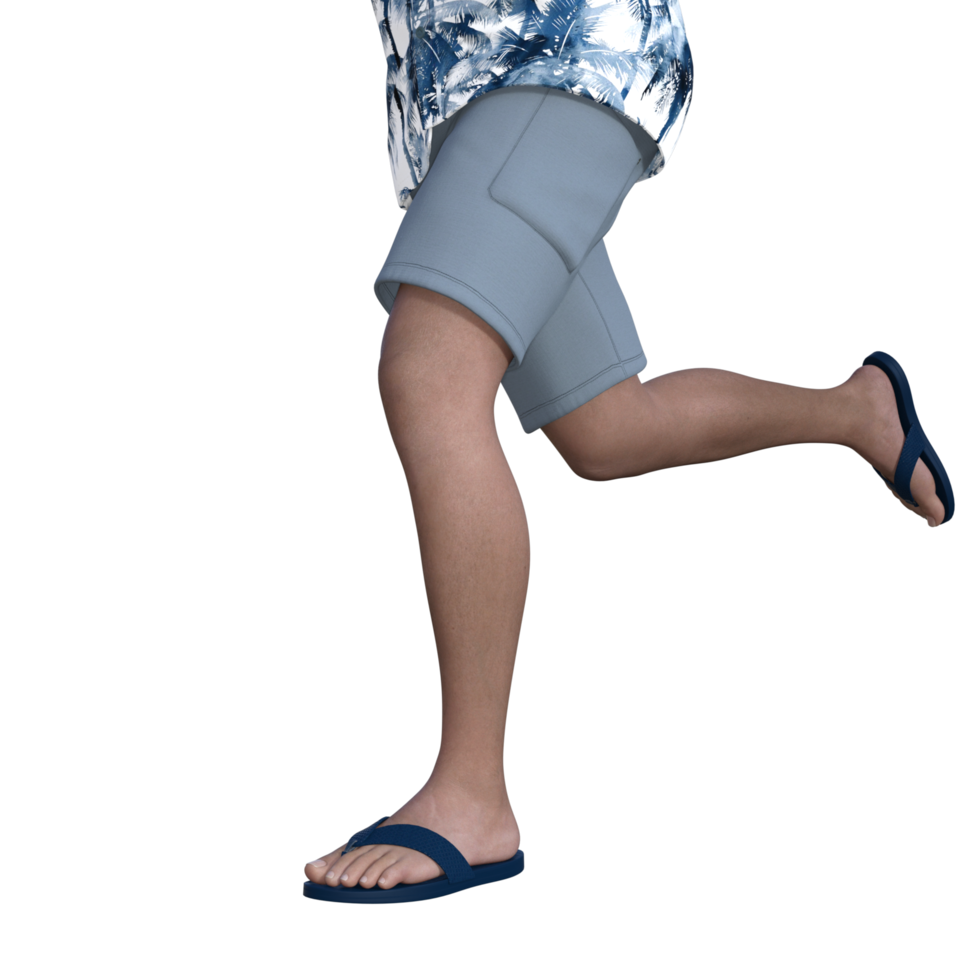 pied geste pose expression 3d png