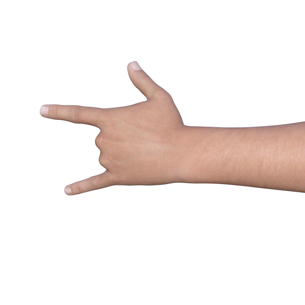 hands pose gesture 3d rendering png
