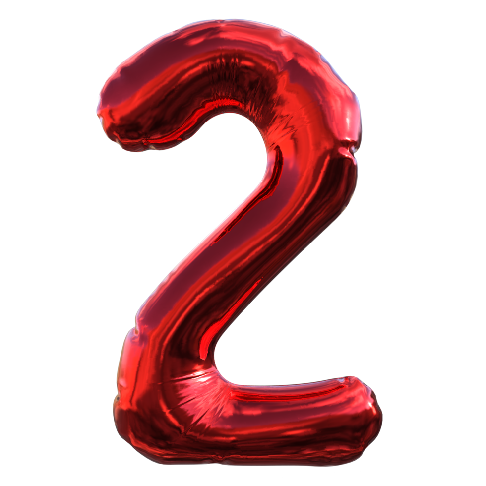 3d balloon letters and numbers png