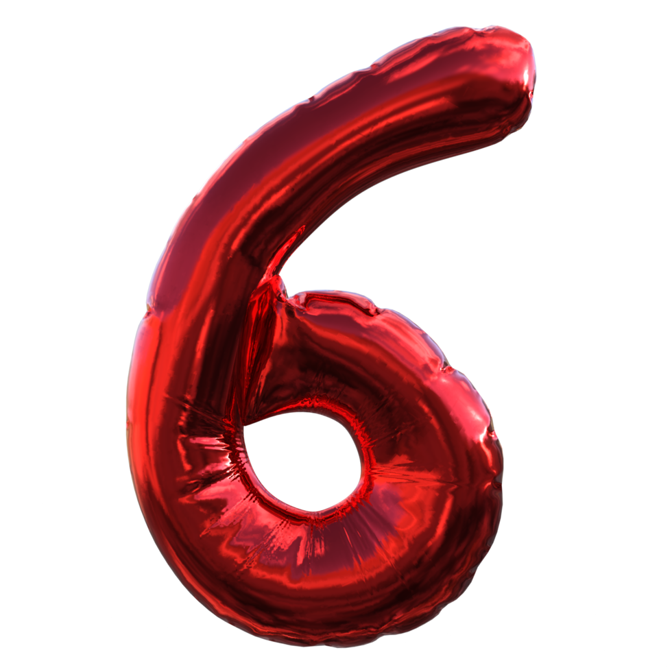 3d balloon letters and numbers png