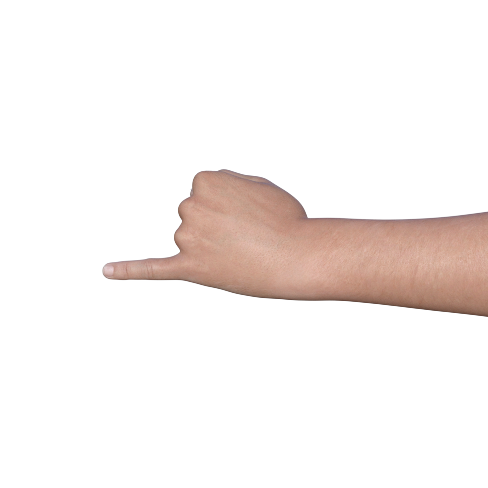 mains posent geste rendu 3d png