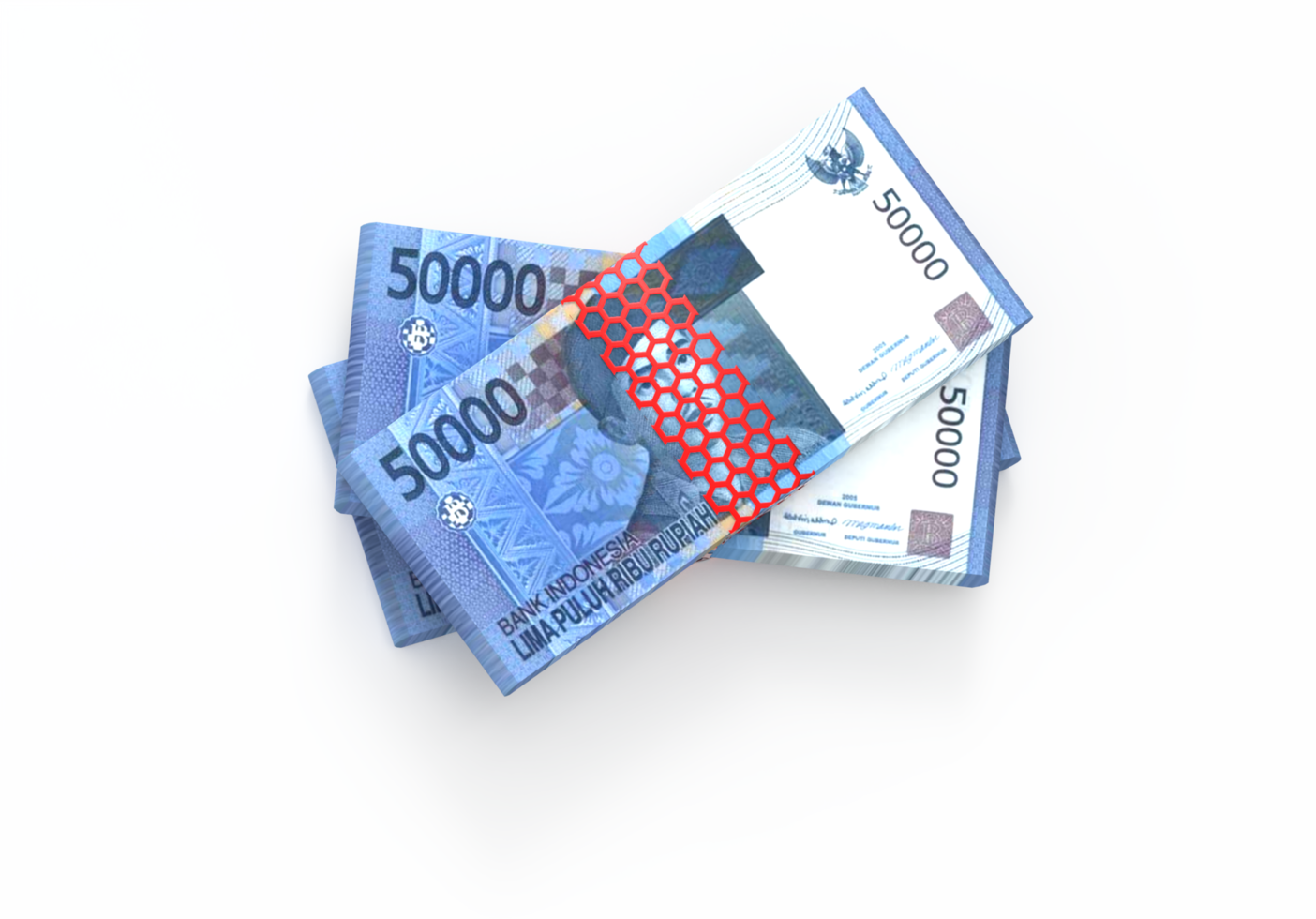 Indonesië roepia valuta png