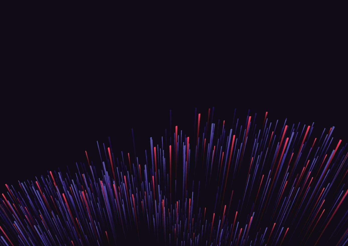 Data speed lines composed of glowing. Abstract technology future background. Vector background