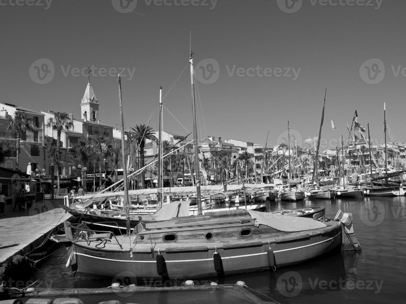 Sanary sur mer in france photo