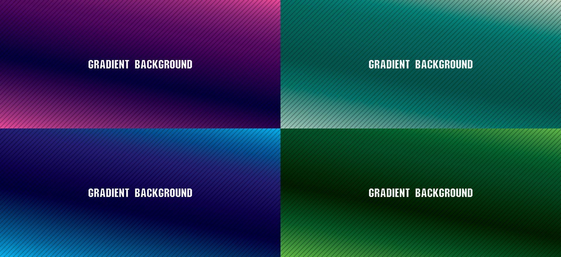 cool futuristic abstract dark gradient background graphic vector set