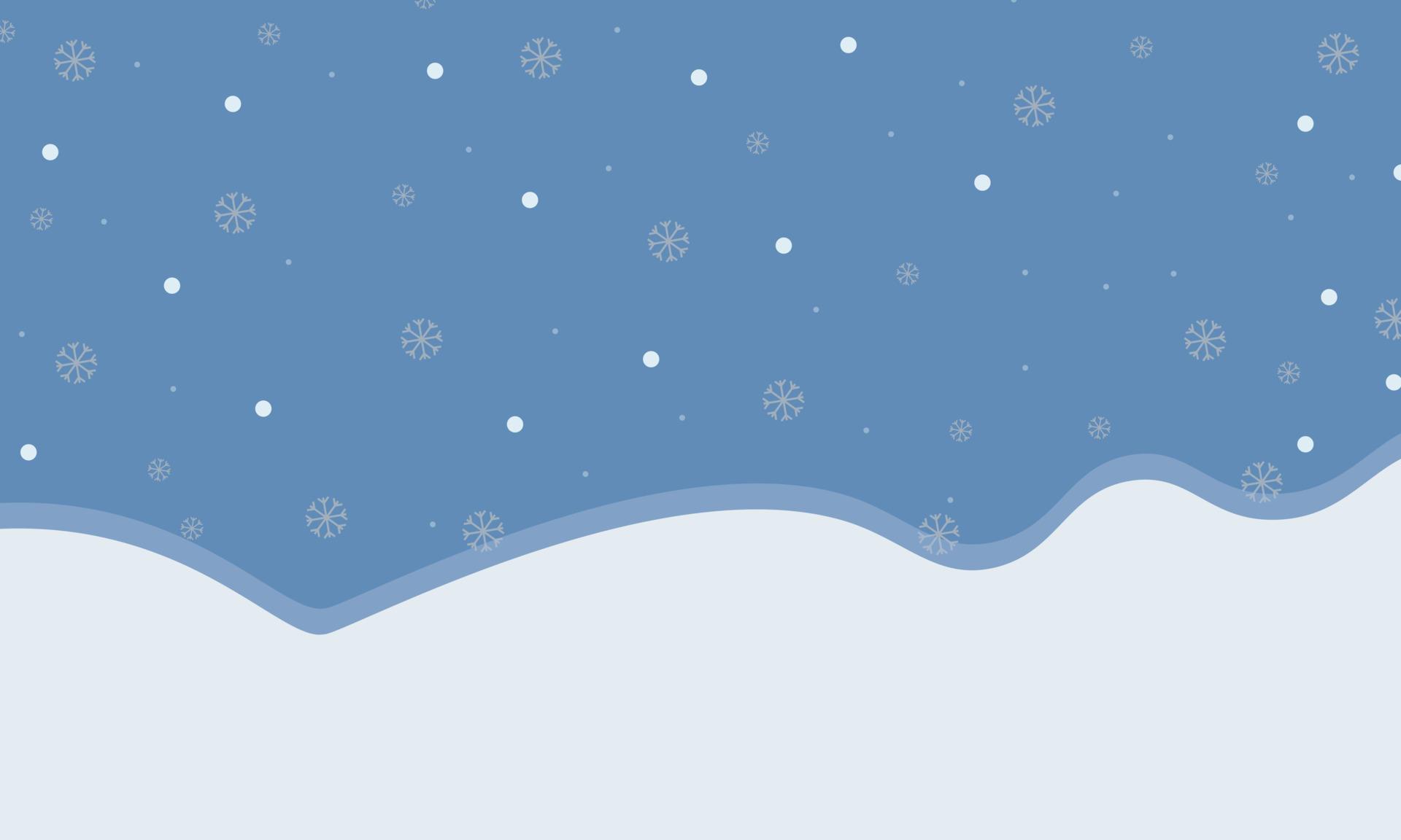 Snow blue ice background. Christmas snowy winter design. White falling ...