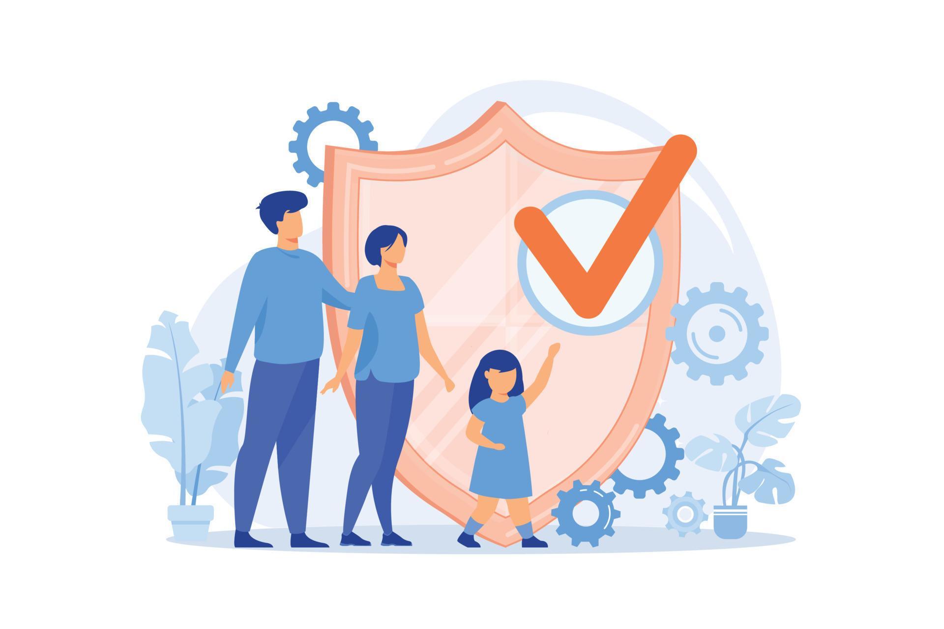 Social security benefit, state allowance, retirement insurance, happy