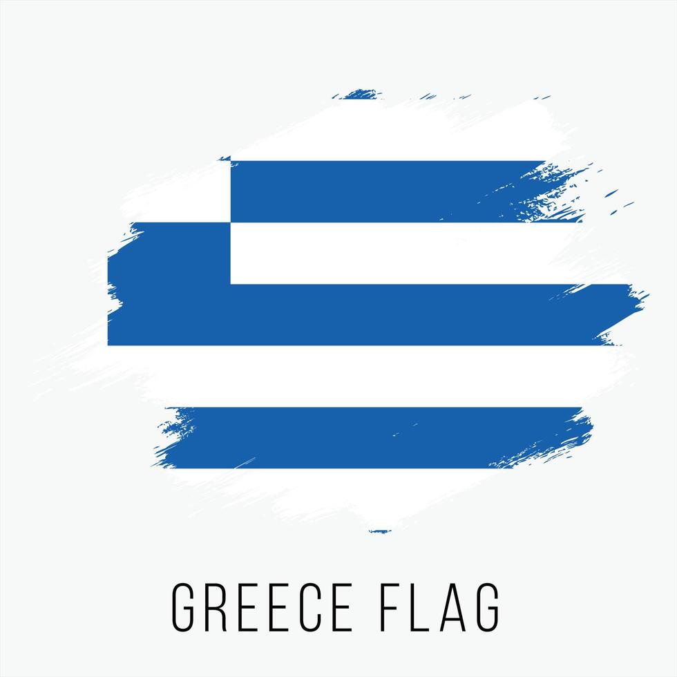 grunge, grecia, vector, bandera vector