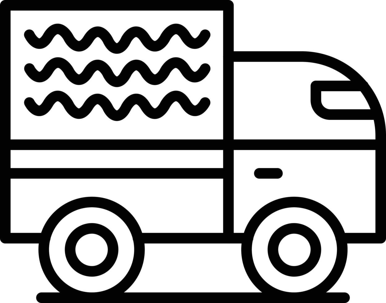 Van Line Icon vector