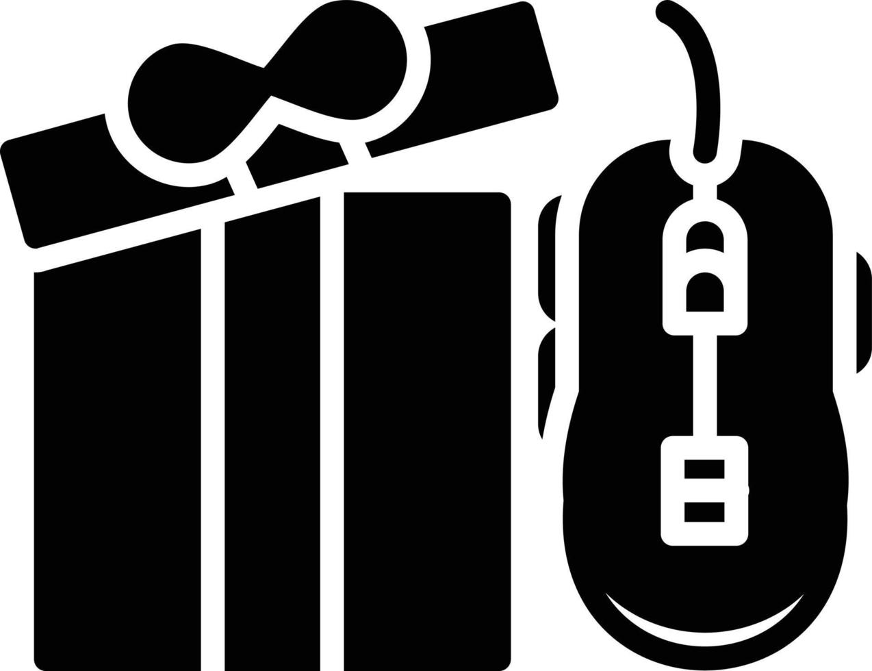 Gift Glyph Icon vector