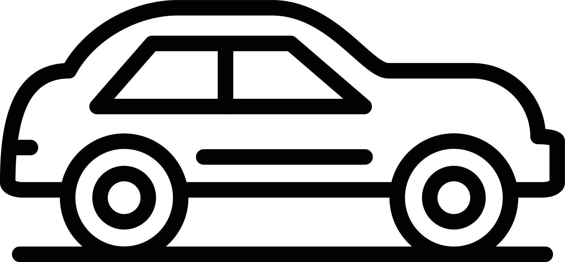 Car Line Icon vector