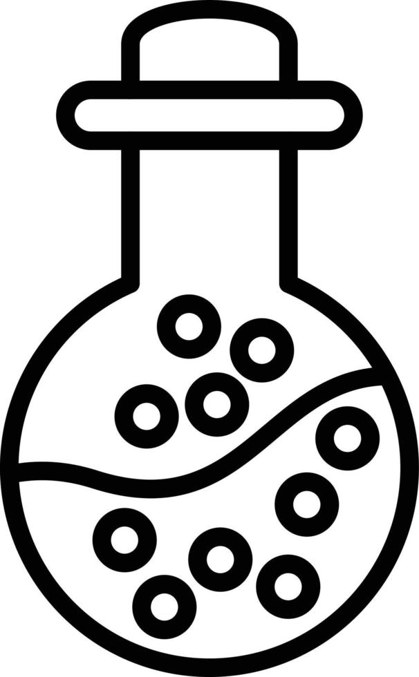 Potion Line Icon vector