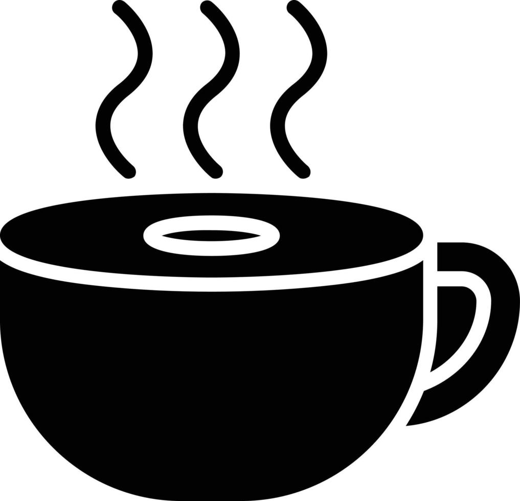 Tea Glyph Icon vector