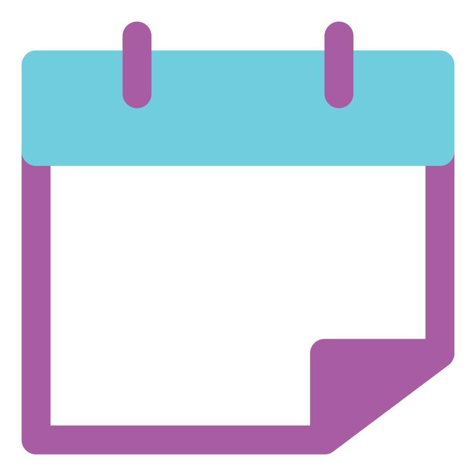 Calendar, Filled Line Style Icon Diwali vector