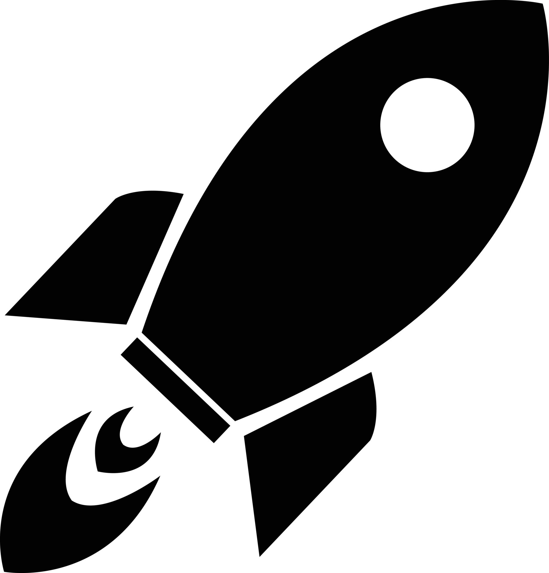 rocket icon on white background. Space ship sign. retro space rocket