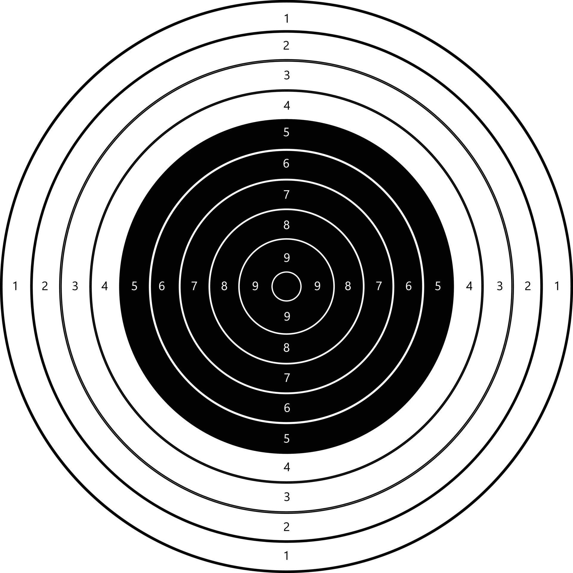 Наклейка мишень. Target type. Мишень 8. Target_size. Пистолетная мишень 10 метров для пневматики.