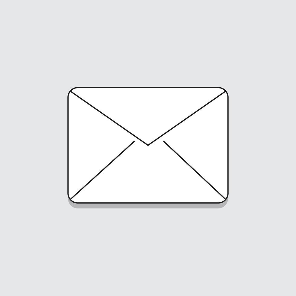 email letter newsletter information message mail post envelope vector icon