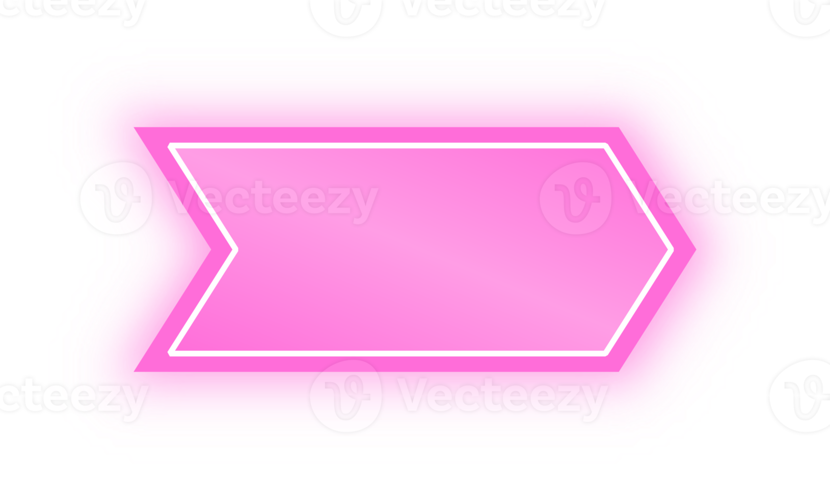 Neon Pink Arrow Banner, Neon Arrow png