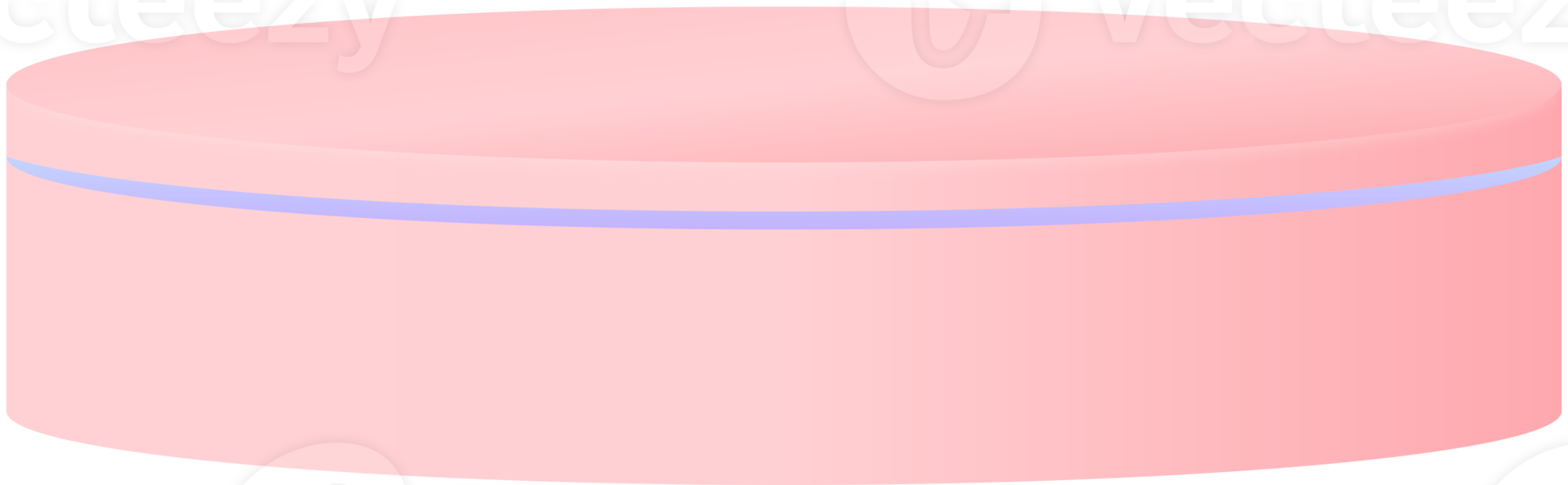 3D Podium, Pink Round Podium png