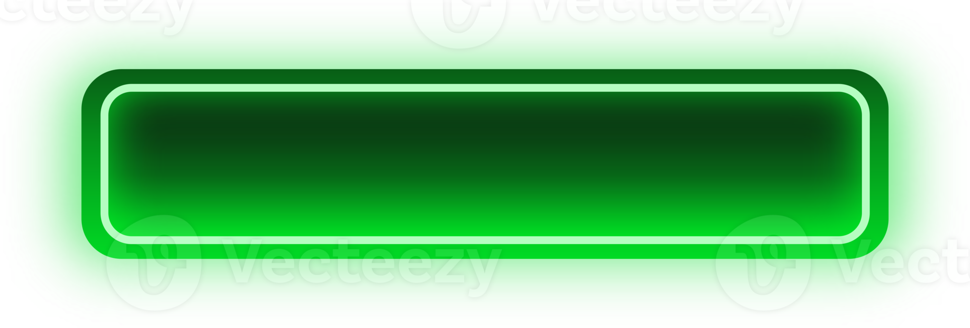 Green Neon Button png