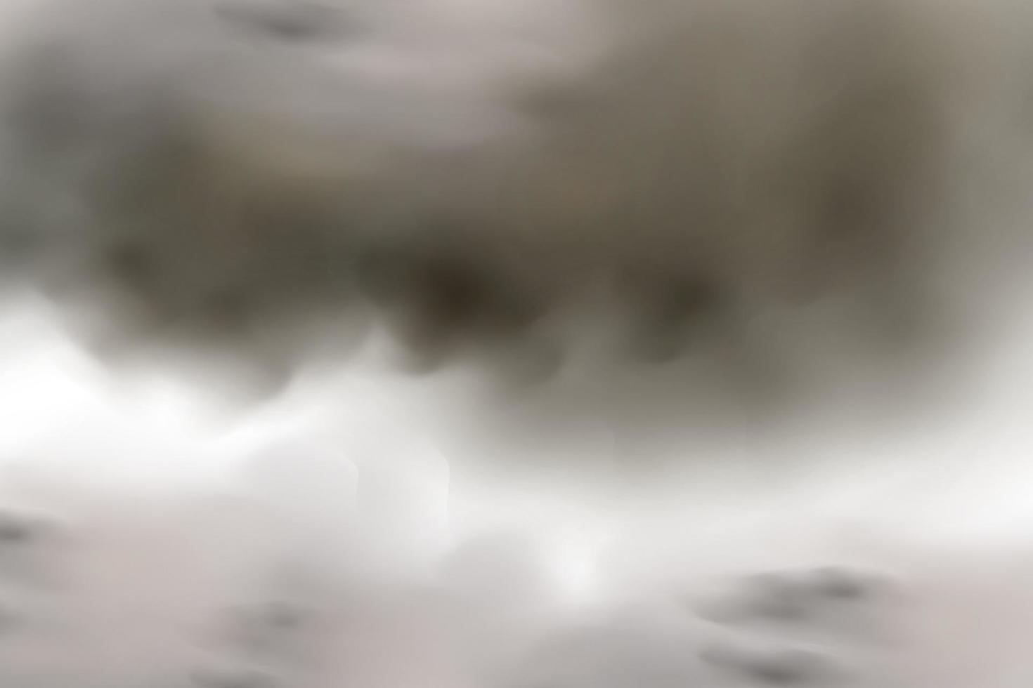 Background of a cloud of brown dust and sand with particles of flying dry sand and dirt. vector