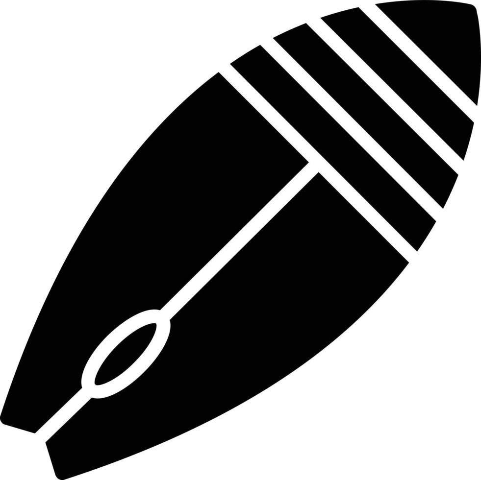 Surf Glyph Icon vector