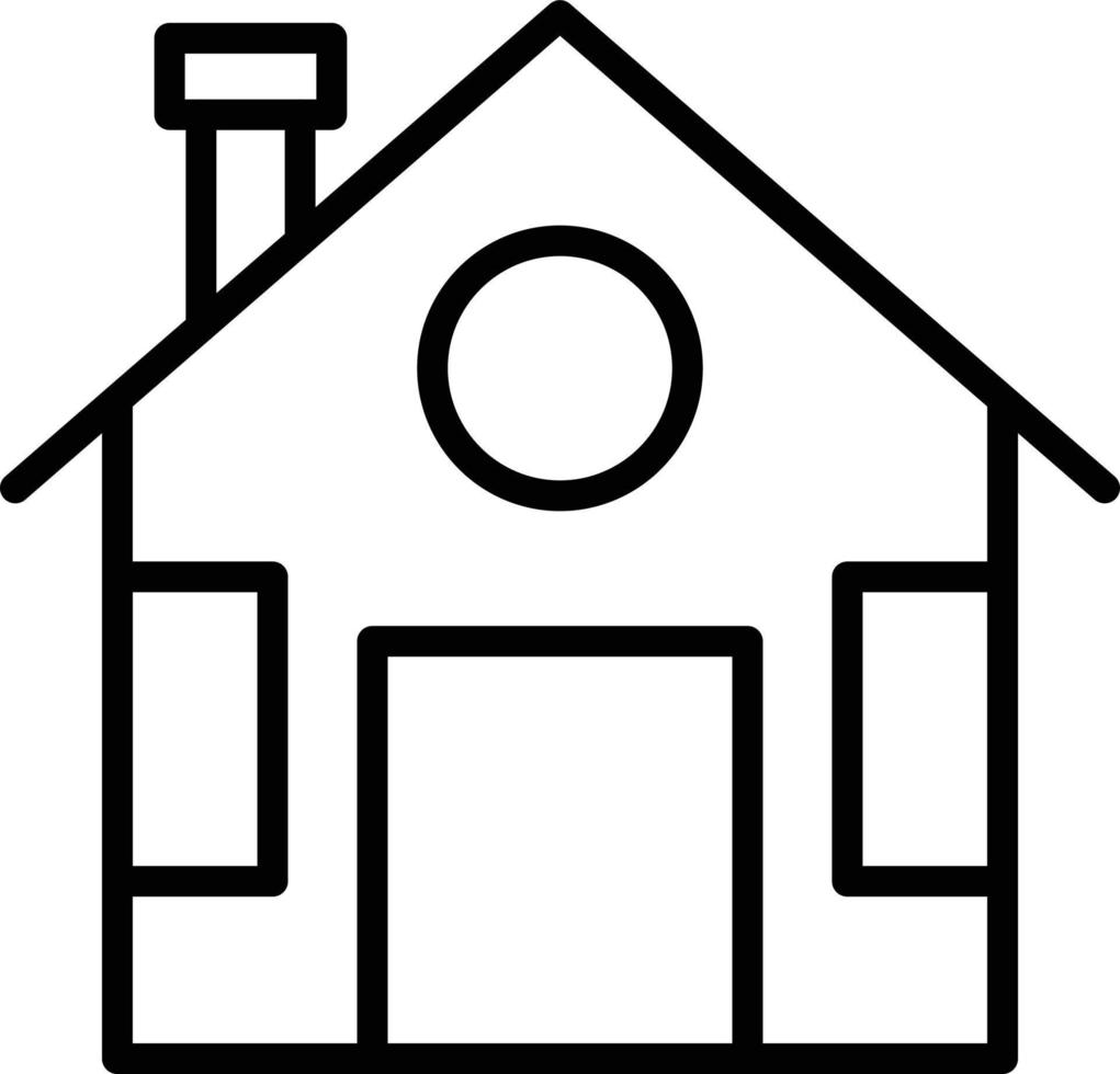 Home Line Icon vector