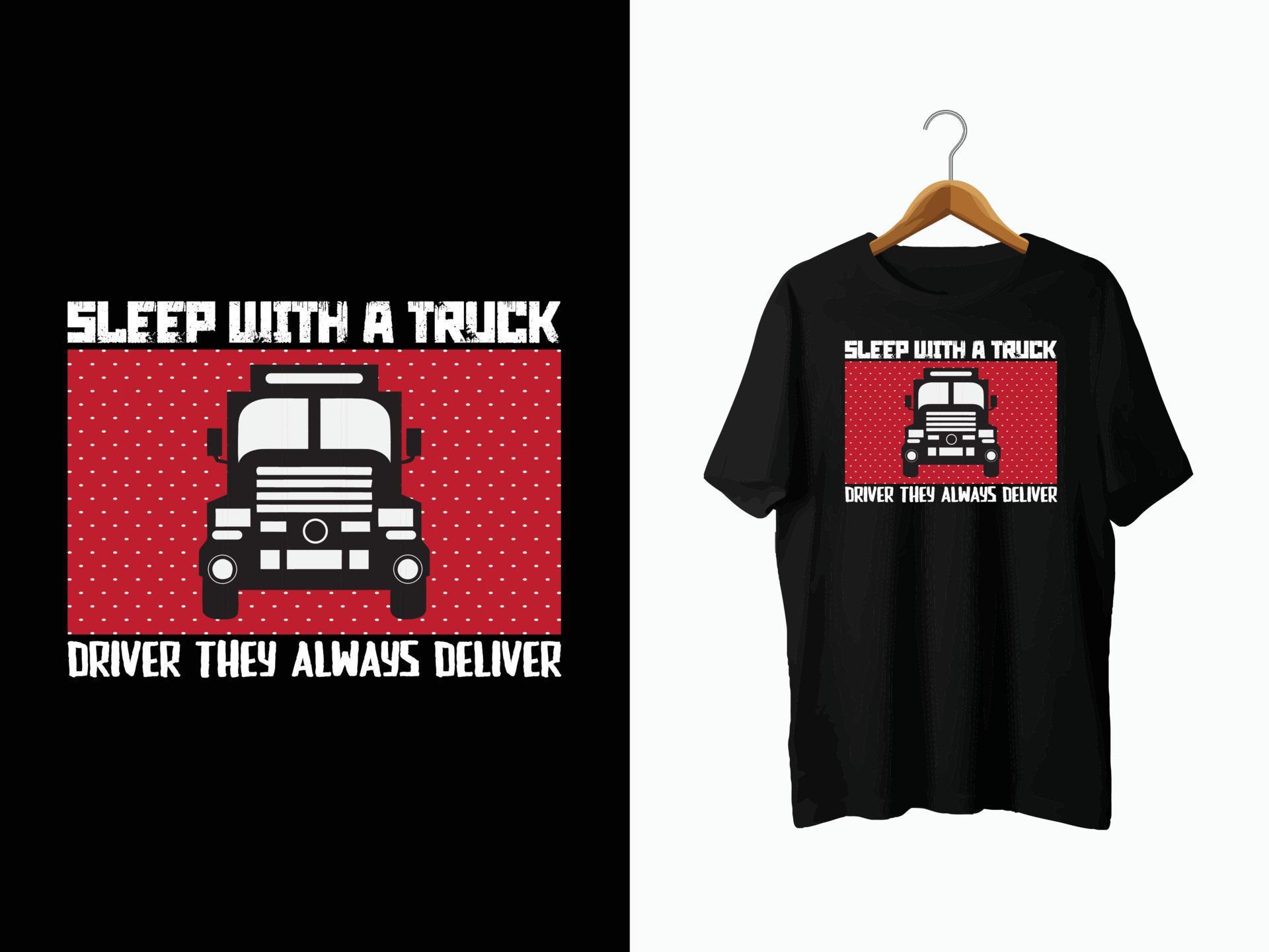 Truck T-Shirt Design 10929977 Vector Art at Vecteezy