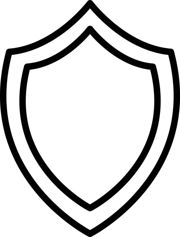 Shield Line Icon 10930179 Vector Art at Vecteezy