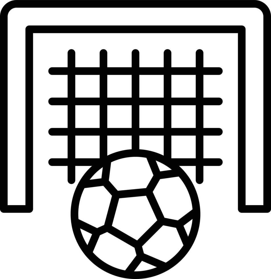 Goal Post Icon vector