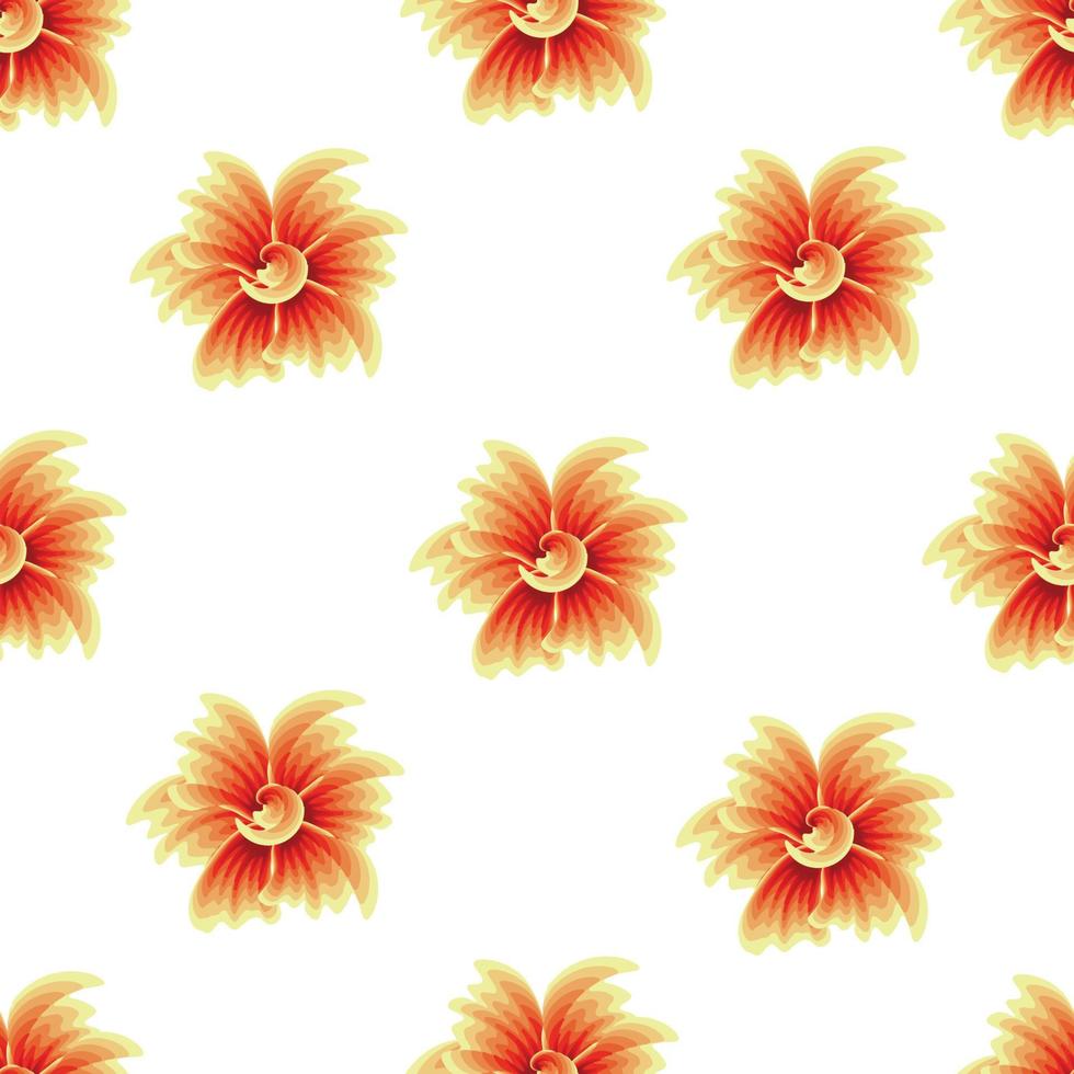 floral wallpaper seamless pattern on white background. pink flowers seamles background pattern. nature wallpaper. tropical background. autumn wallpaper. spring background. Summer design. Exotic vector