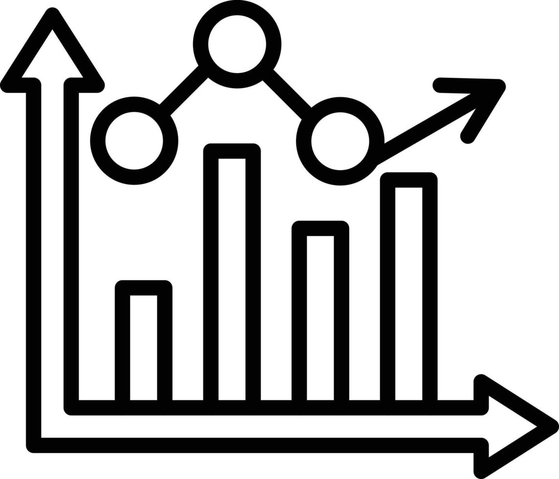 Bar Graph Icon vector