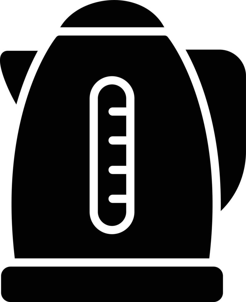 Kettle Glyph Icon vector