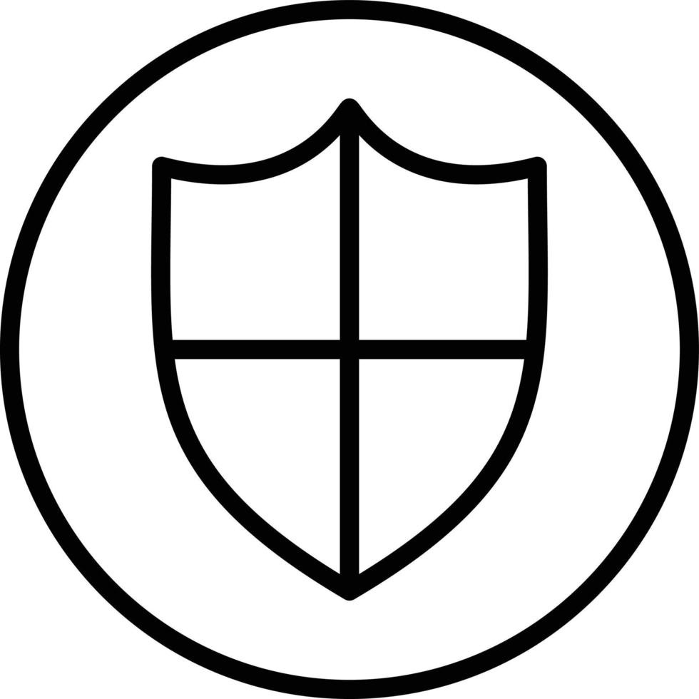 Firewall Line Icon vector